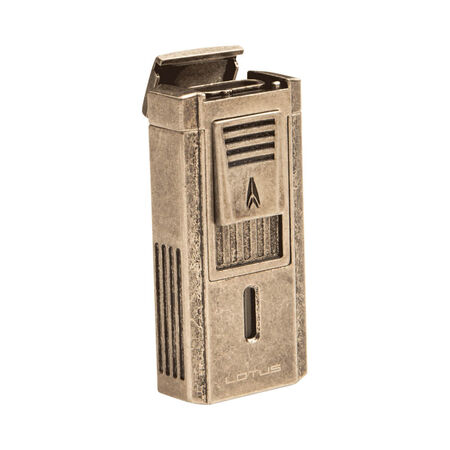 Duke Lighter w/ Pewter Serrated V-Cut, , cigars